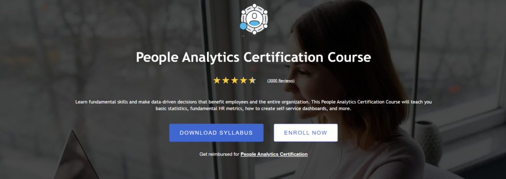 People Analytics Certification offered at HR University