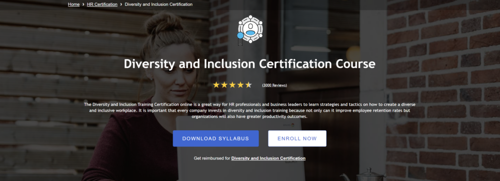 HR University - Diversity and Inclusion Certification